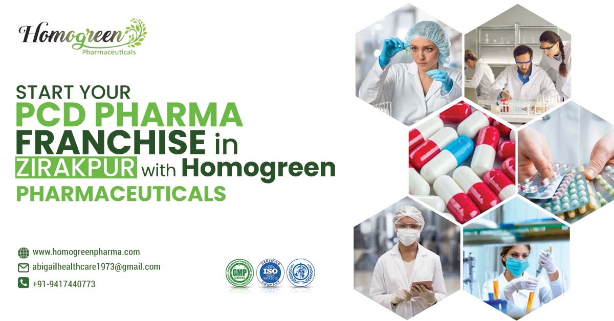 PCD Pharma Franchise in Zirakpur | Homegreen Pharmaceuticals